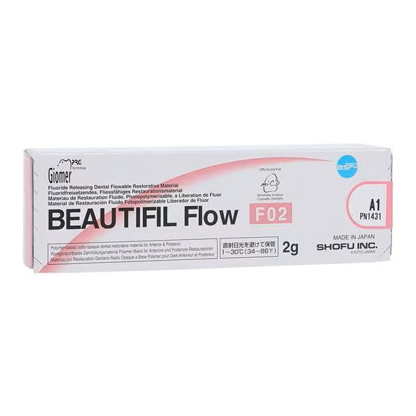 Shofu Dental 1431 Beautifil F02 Low Flow Restorative Composite Syringe 2 Gm A1 Shofu Dental 1431 Beautifil F02 Low Flow Restorative Composite Syringe 2 Gm A1